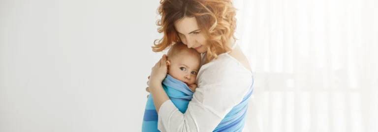 madre con su bebe